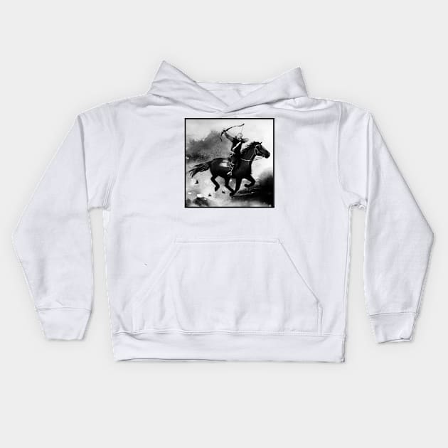 Clint Kids Hoodie by hetta